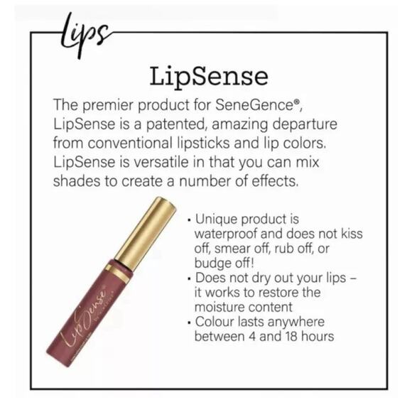 Lot of 2 LipSense Bombshell Gloss Lip Sealed/New By SeneGence - Picture 6 of 6